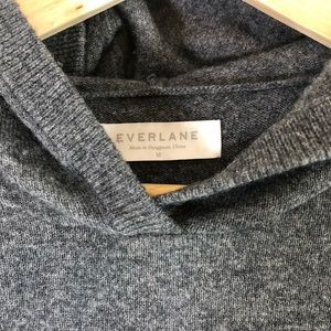 Everlane Tops - Everlane Gray Cashmere Pullover Hoodie Everlane Tops - Everlane Gray Cashmere Pullover Hoodie